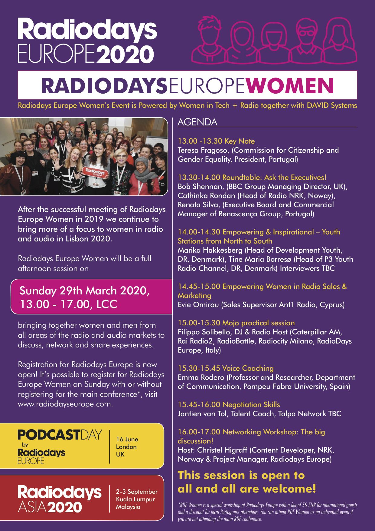 RDE 2020 womens A4 flyer-2